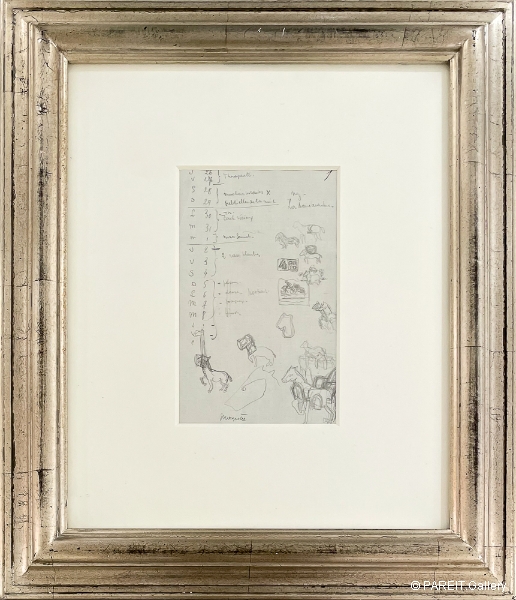 MAGRITTE Rene - Study of the Horse